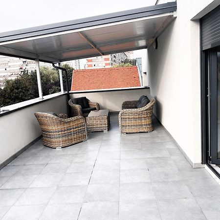 4-Star Zagreb Penthouse Leilighet Eksteriør bilde