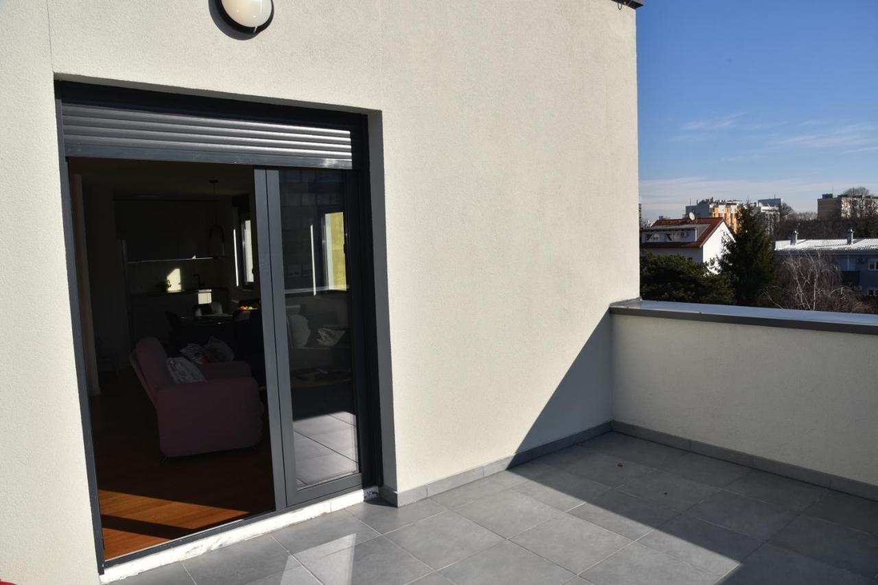 4-Star Zagreb Penthouse Leilighet Eksteriør bilde