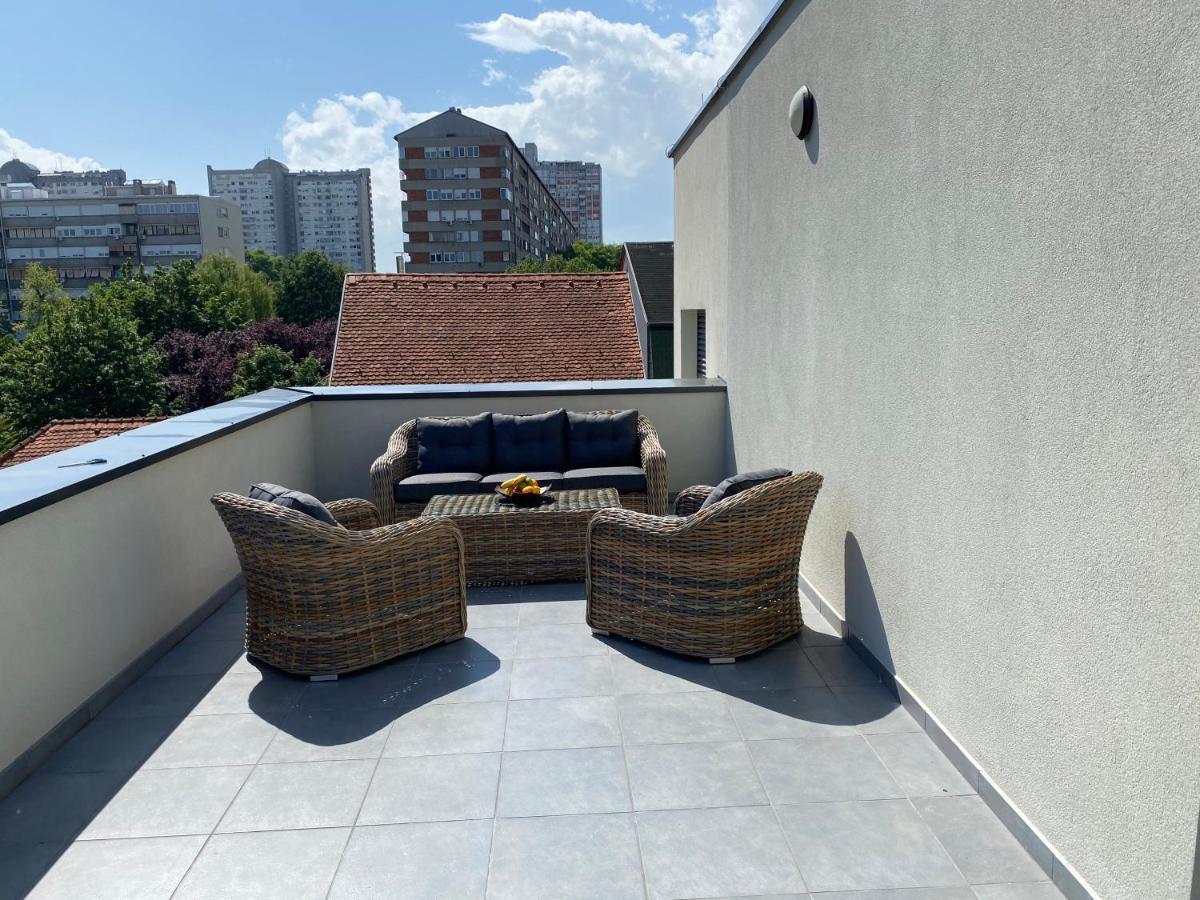 4-Star Zagreb Penthouse Leilighet Eksteriør bilde